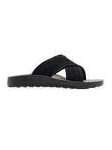 Ethan Sandal - Black Suede Leather