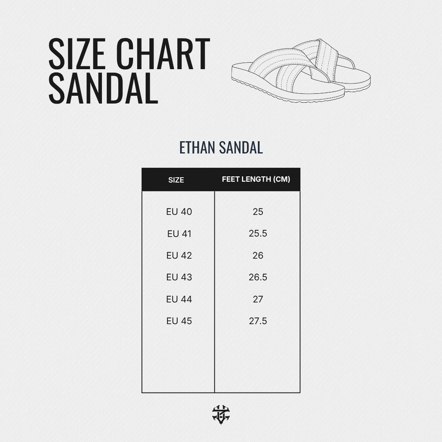 Ethan Sandal - Black Suede Leather
