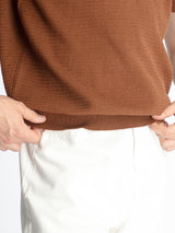 EzraKnit-Coffee-Ribbed-Bottom - Zeve