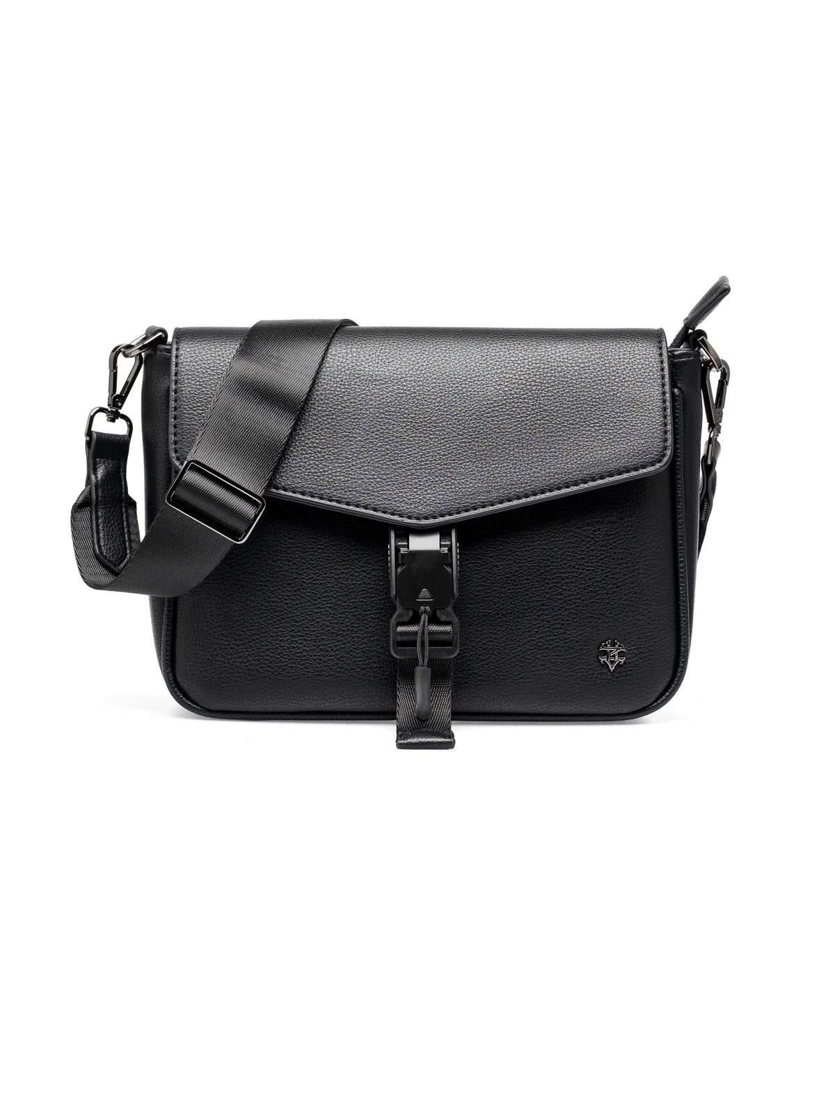 FiorenzoCrossbodyBagBlackLeather1 - Zeve