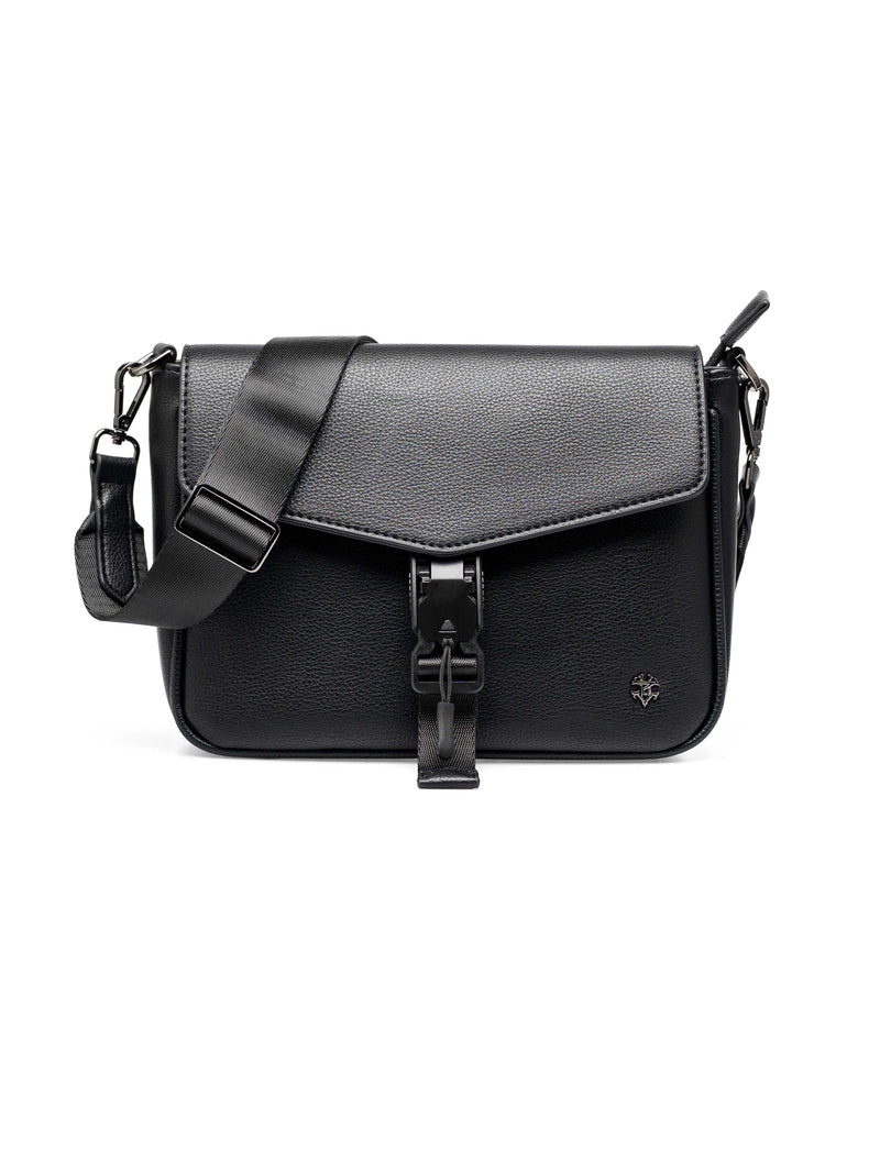 FiorenzoCrossbodyBagBlackLeather1 - Zeve