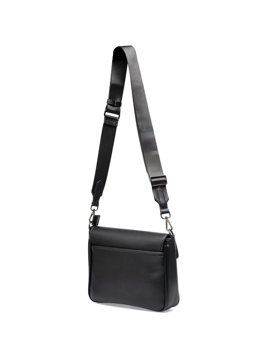 FiorenzoCrossbodyBagBlackLeather2 - Zeve