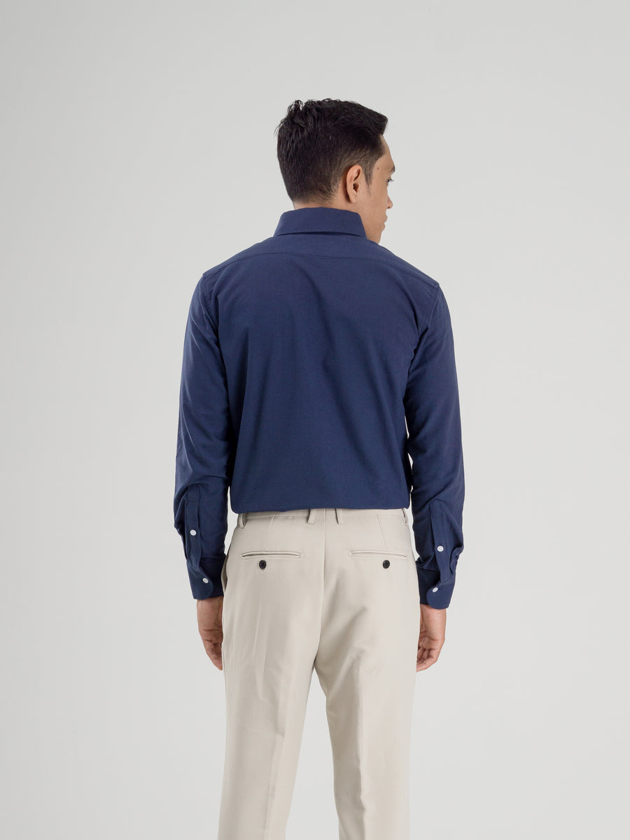 Formal-Shirt-Blue-Oxford-Button-Down-Collar_03 - Zeve