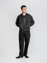 FortisBomberJacketBlackFullbody2 - Zeve