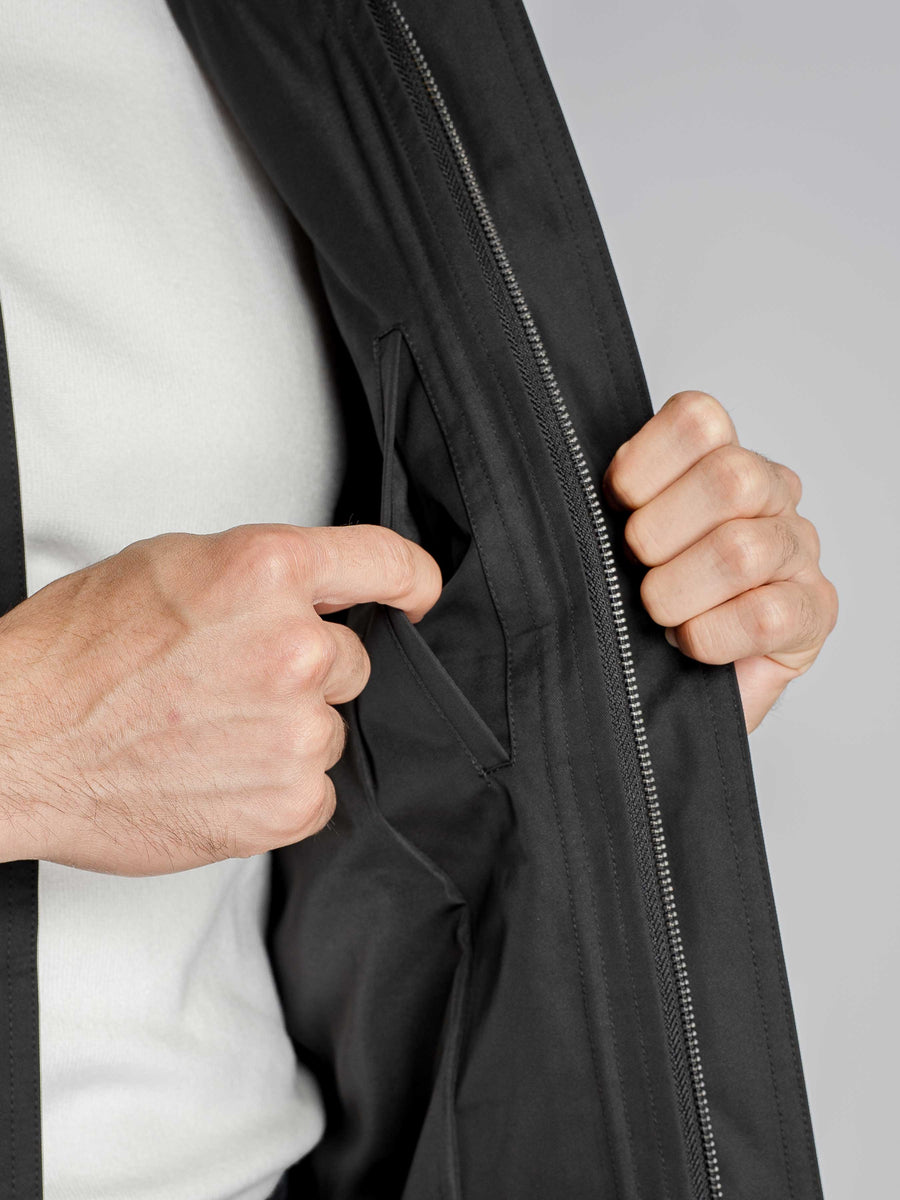 FortisBomberJacketBlackInPocket - Zeve