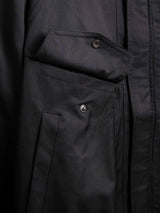 FortisBomberJacketBlackPocketButton - Zeve