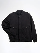 FortisBomberJacketBlackPose - Zeve