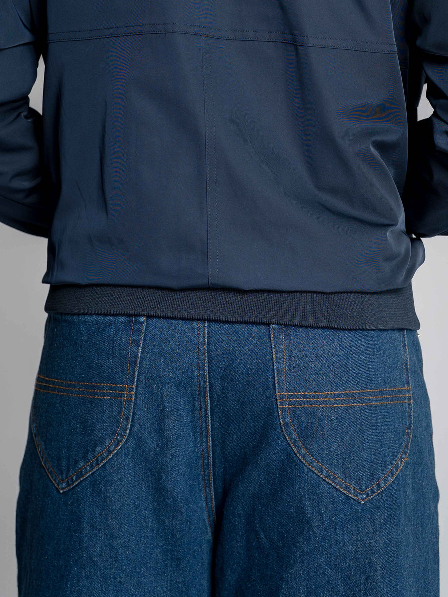 FortisBomberJacketDarkBlueRib - Zeve