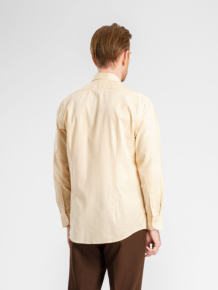 FrancoLinenShirtBeigeWindsorCollar2_6d335559-b08d-4556-bf32-6b9f524ea67f - Zeve