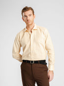 FrancoLinenShirtBeigeWindsorCollar8 - Zeve