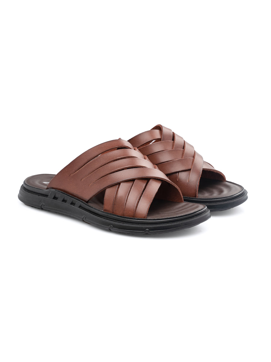 Front-FaroSandal-Black - Zeve