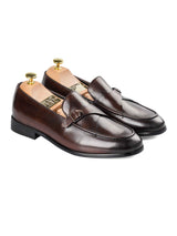 Front-Leo-Duo-Strap-Loafer-Coffee-HPP - Zeve