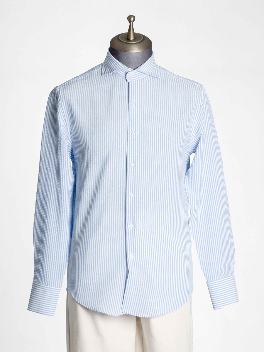 Front2-Seersucker-Striped-Shirt-LightBlue_effdc218-3cd6-4c46-8e3a-33a792eecc58 - Zeve