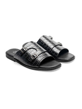 FrontDumaSandalBlack - Zeve