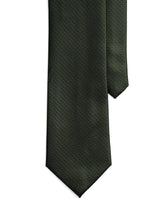 GeometricTieDarkGreenwithMiniDoubleWeave1 - Zeve