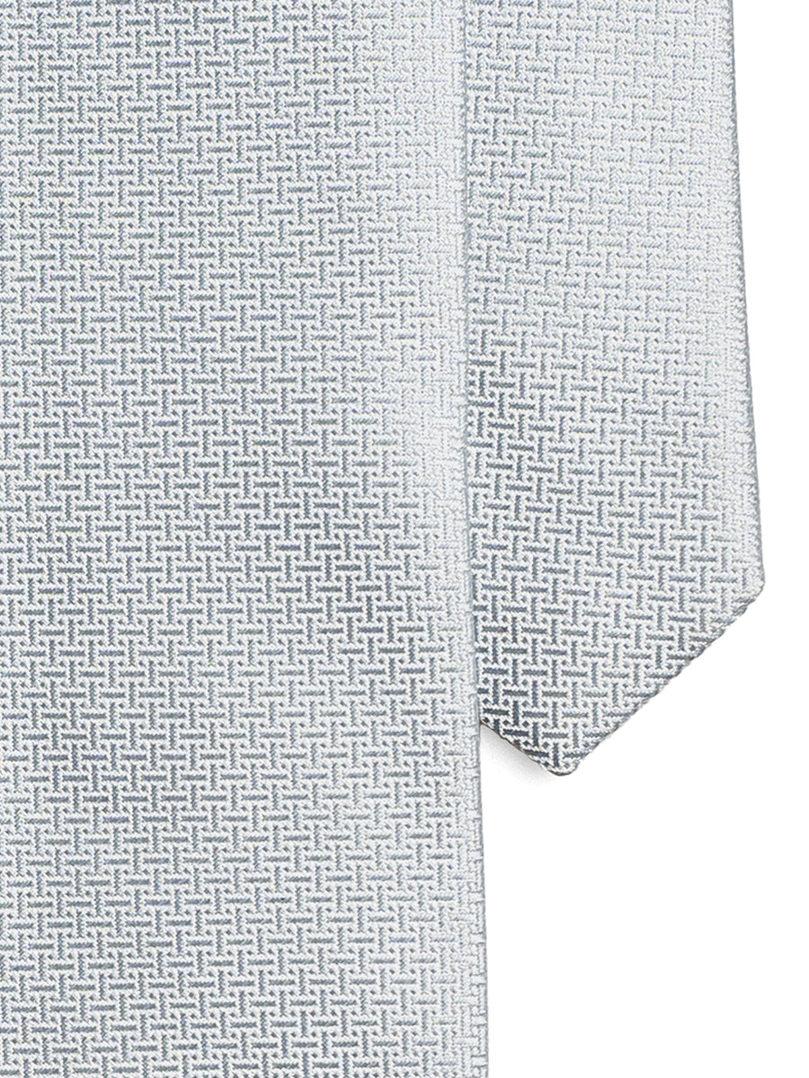 GeometricTieIcyBluewithMiniSingleWeave4 - Zeve
