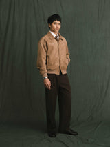 Harvard Suede Jacket - Mocha