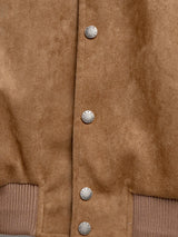 Harvard Suede Jacket - Mocha