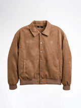 Harvard Suede Jacket - Mocha
