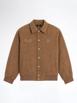 Harvard Suede Jacket - Mocha