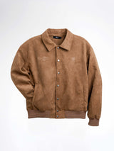 Harvard Suede Jacket - Mocha