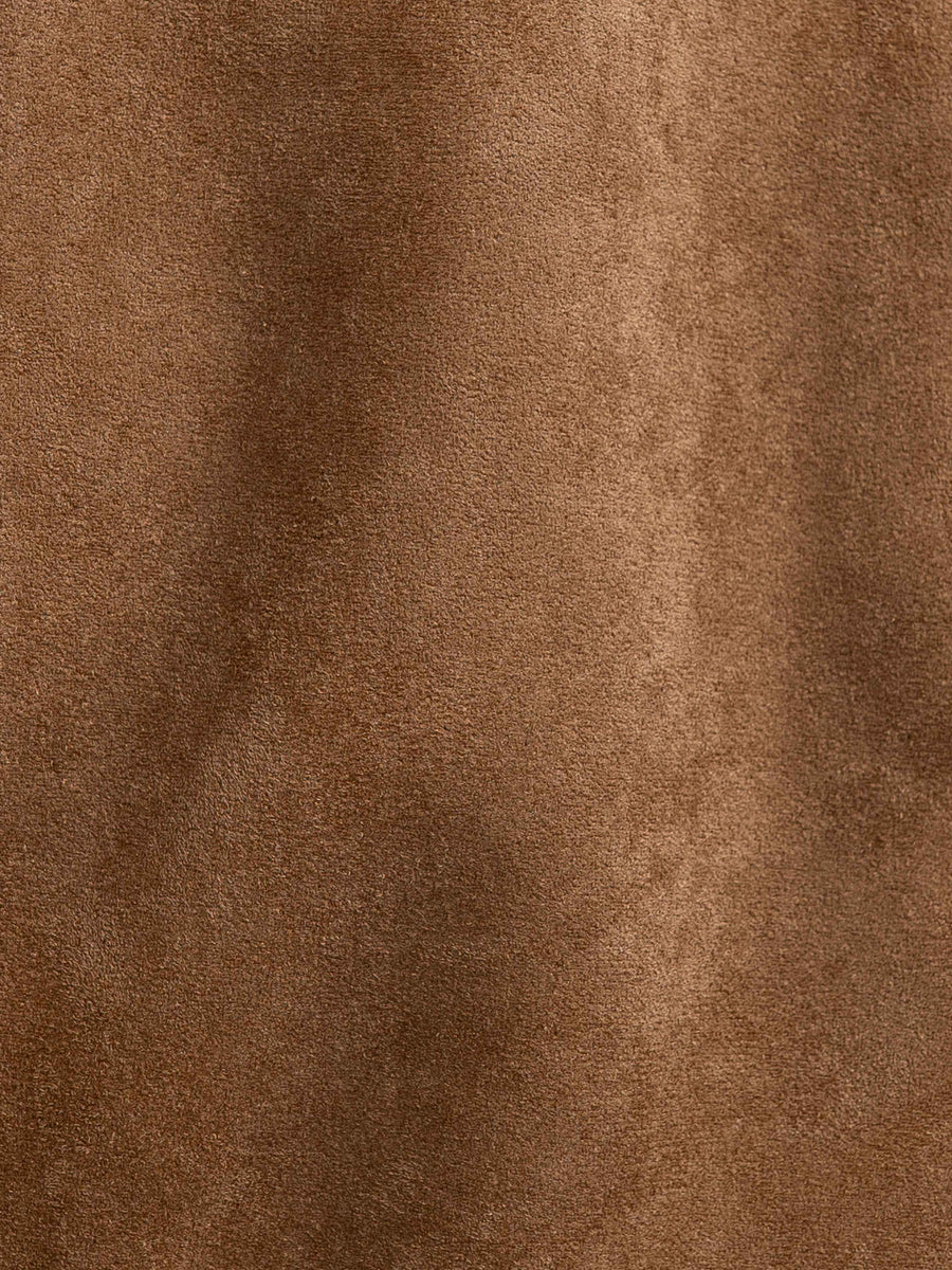 Harvard Suede Jacket - Mocha