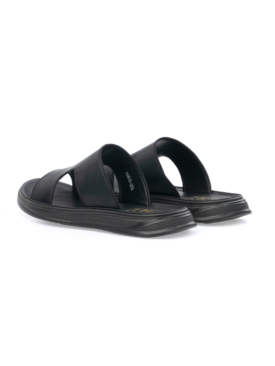 Hendrix-Sandal-Black-Plain-_Cloud-Sole__03 - Zeve