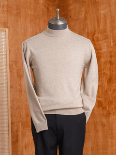 HighNeckSweaterBeige01 - Zeve