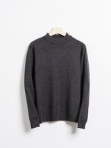 HighNeckSweaterDarkGrey-Hanger - Zeve