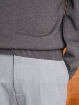 HighNeckSweaterDarkGrey04 - Zeve