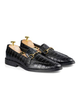 Horsebit-Buckle-Loafer-Black-Croco-Leather_02 - Zeve