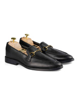 Horsebit-Buckle-Loafer-Solid-Black-Leather_02 - Zeve