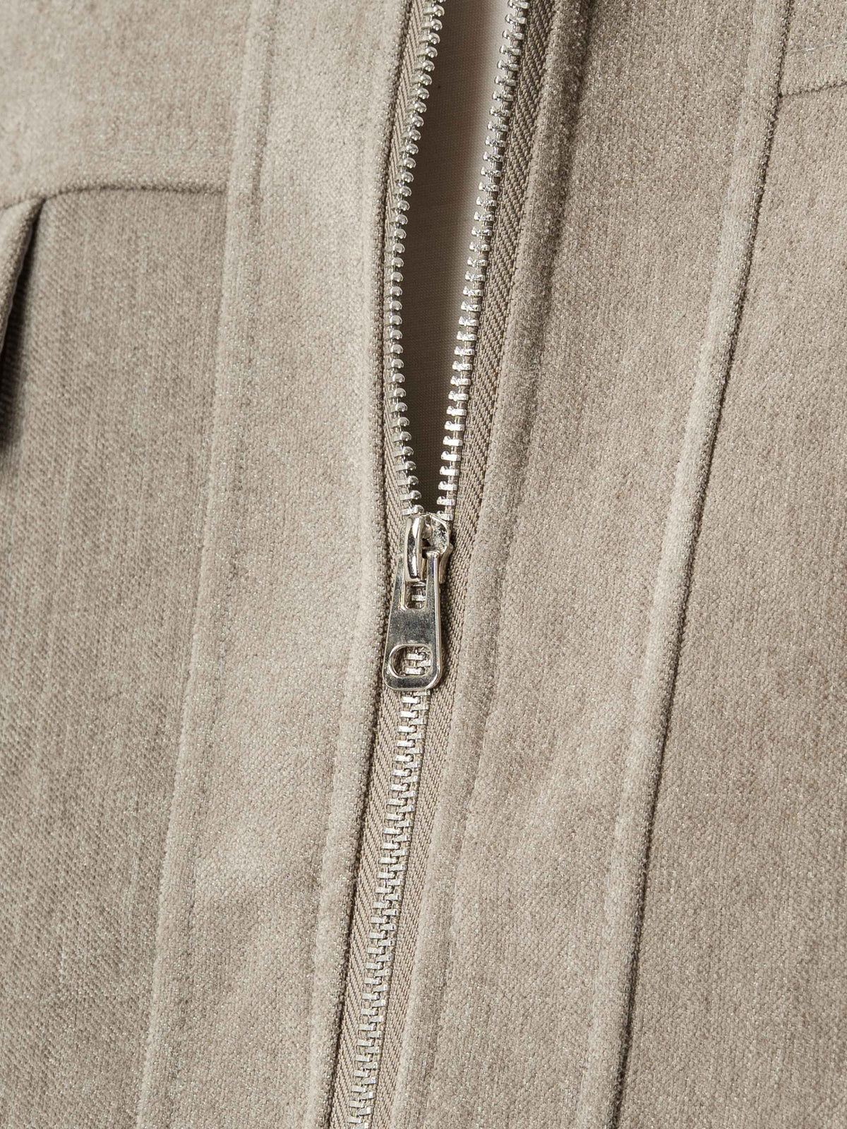 Isaac Chenille Jacket - Heather Grey