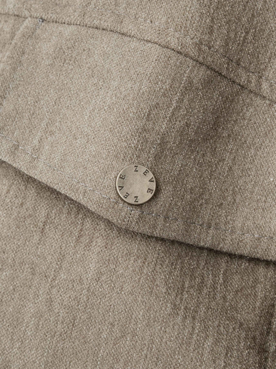 Isaac Chenille Jacket - Heather Grey