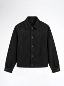 Jacob Suede Jacket - Black