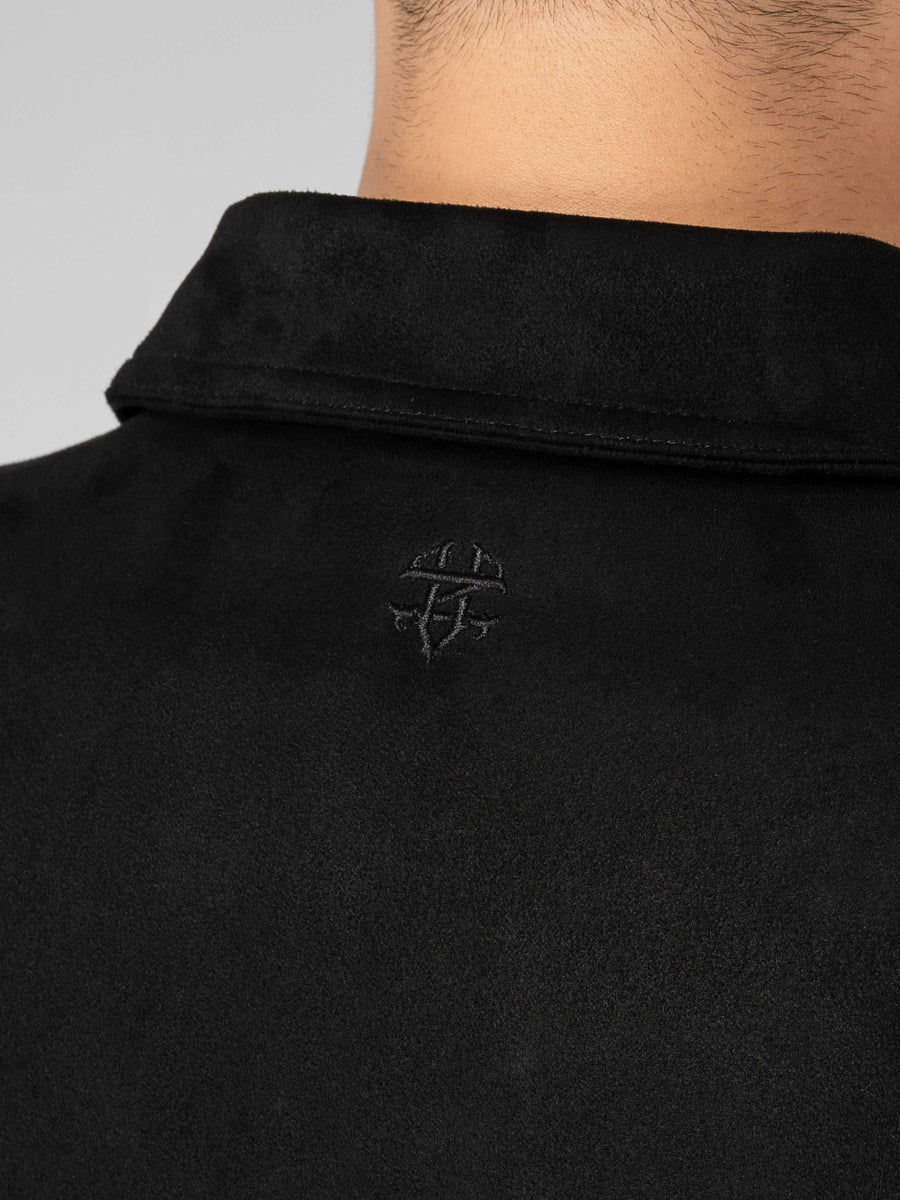 Jacob Suede Jacket - Black