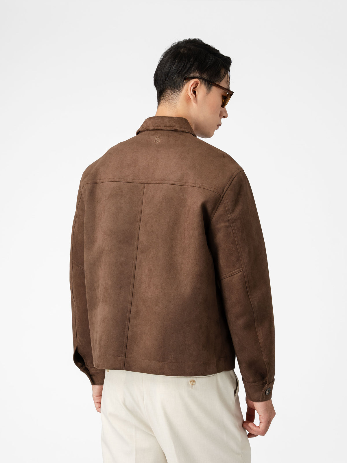 Jacob Suede Jacket - Brown