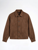 Jacob Suede Jacket - Brown