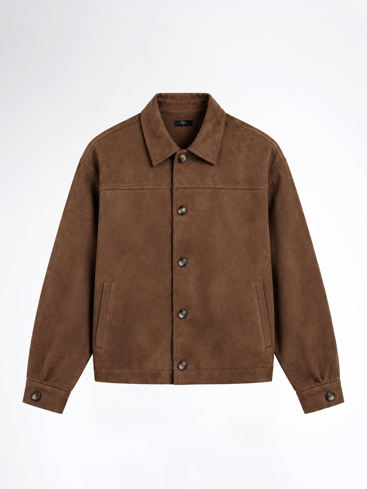 Jacob Suede Jacket - Brown
