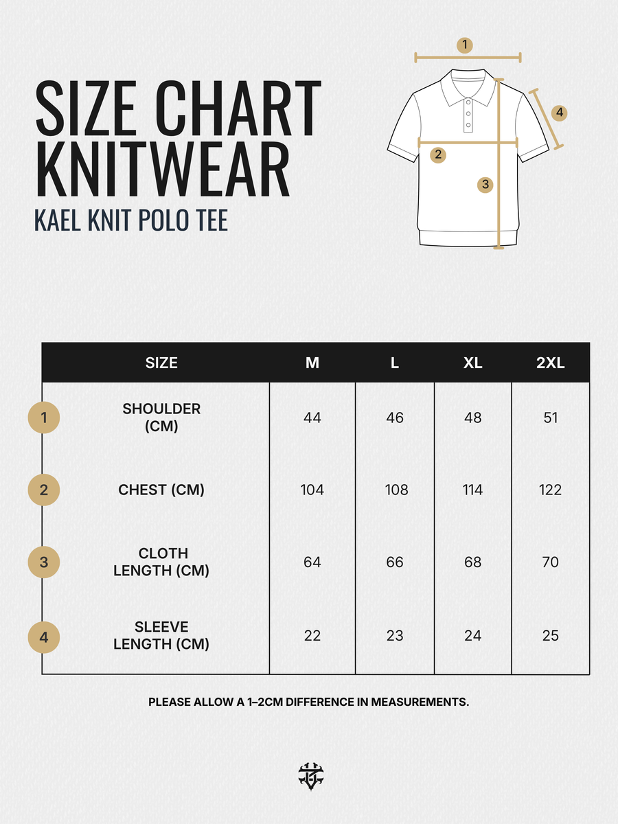Kael Knit Polo Tee - Green