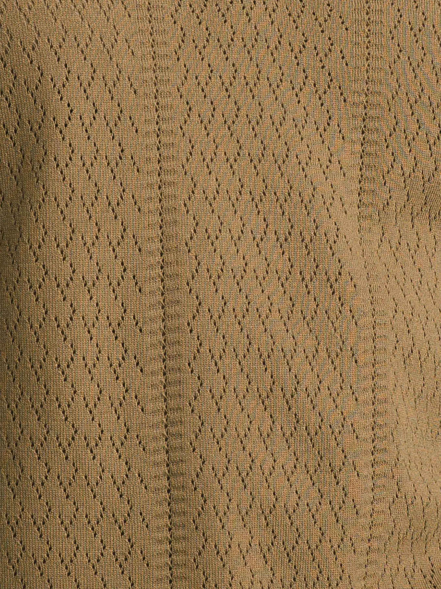 Kael Knit Polo Tee - Green