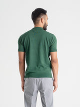 Knit-Crew-Neck-Tee-Green_03 - Zeve