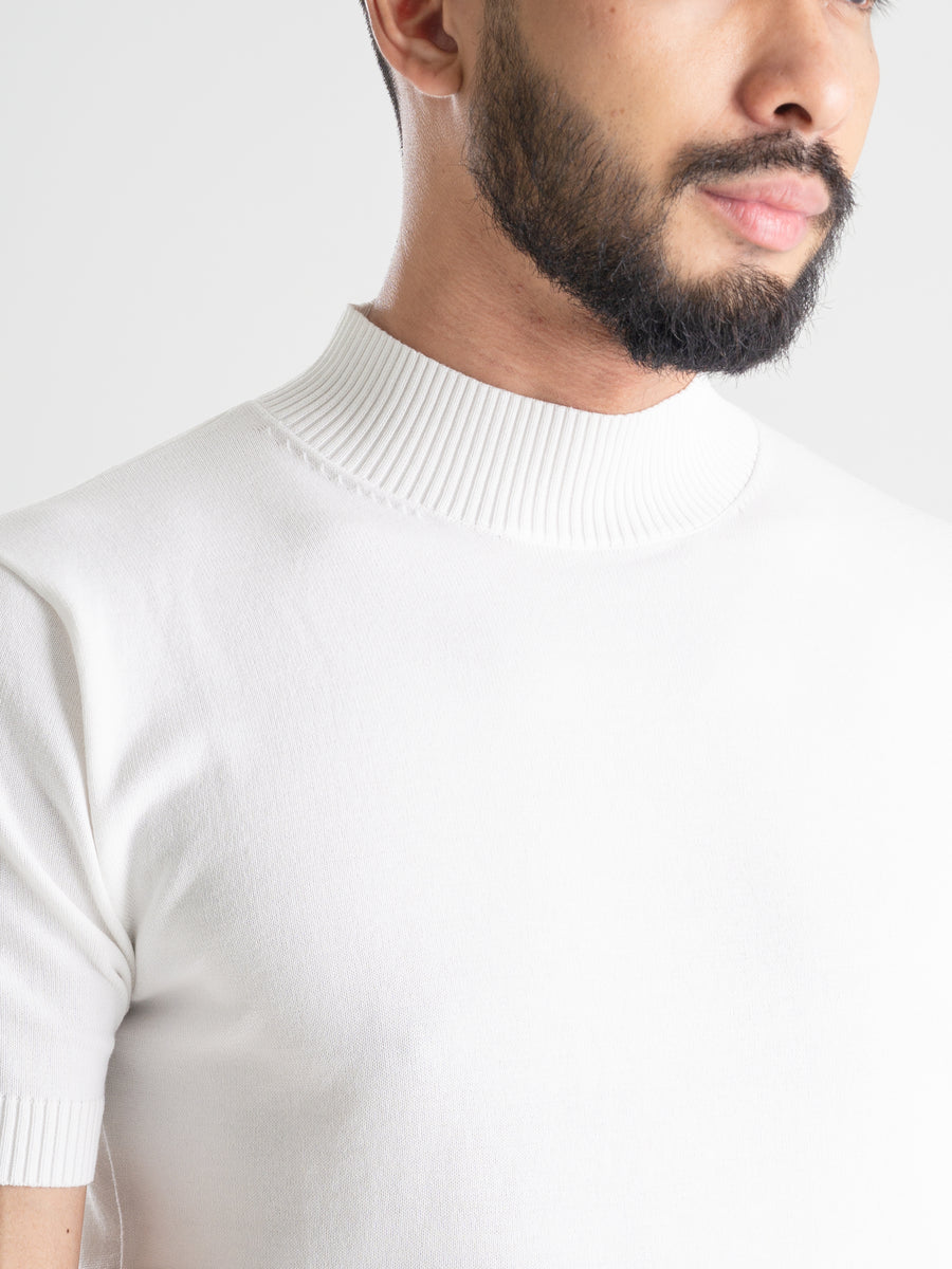 Knit-Crew-Neck-Tee-White_04 - Zeve