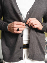 KnitCardiganDarkGreyButton-Up9 - Zeve