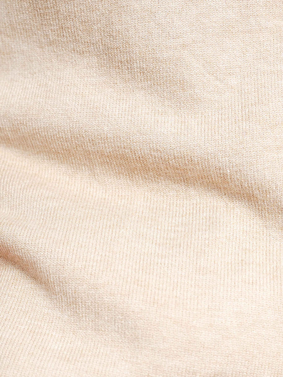 KnitVestBeigeButton-Up10 - Zeve