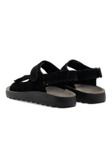 Kyle Sandal - Black Suede Leather