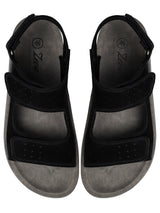 Kyle Sandal - Black Suede Leather