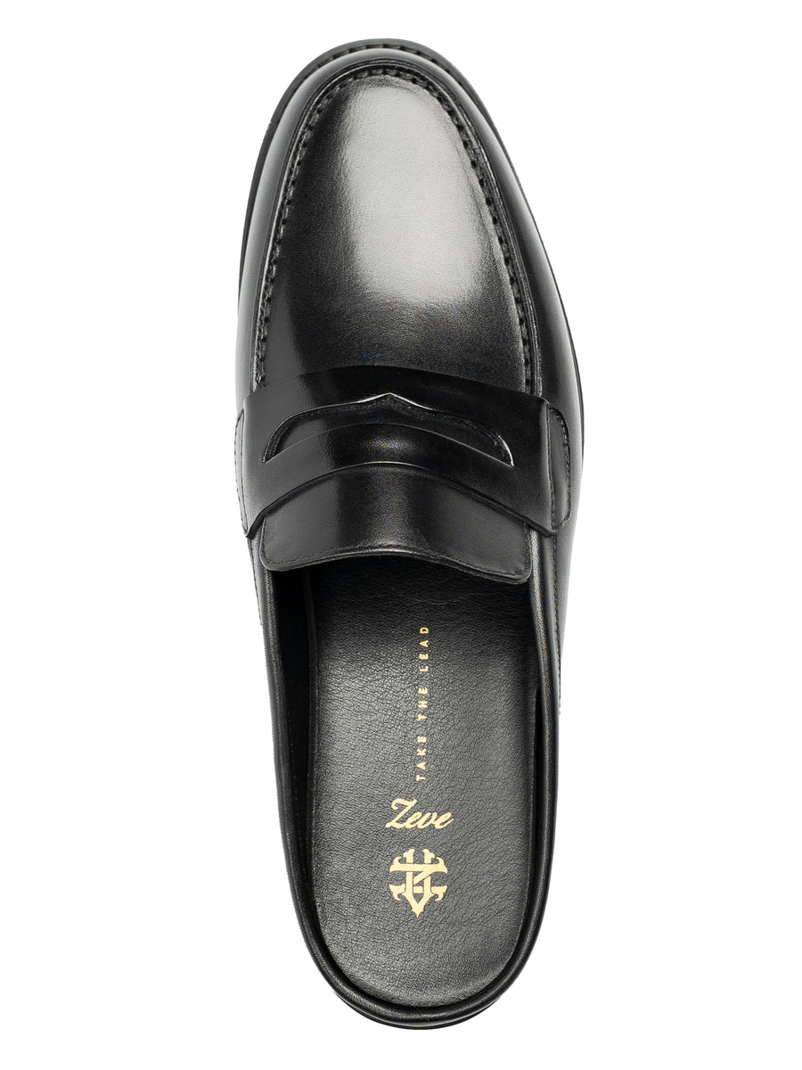 LevanMulesSolidBlackLeatherSingle_b1840049-8afd-4e60-ae27-58c3e2dc3919 - Zeve