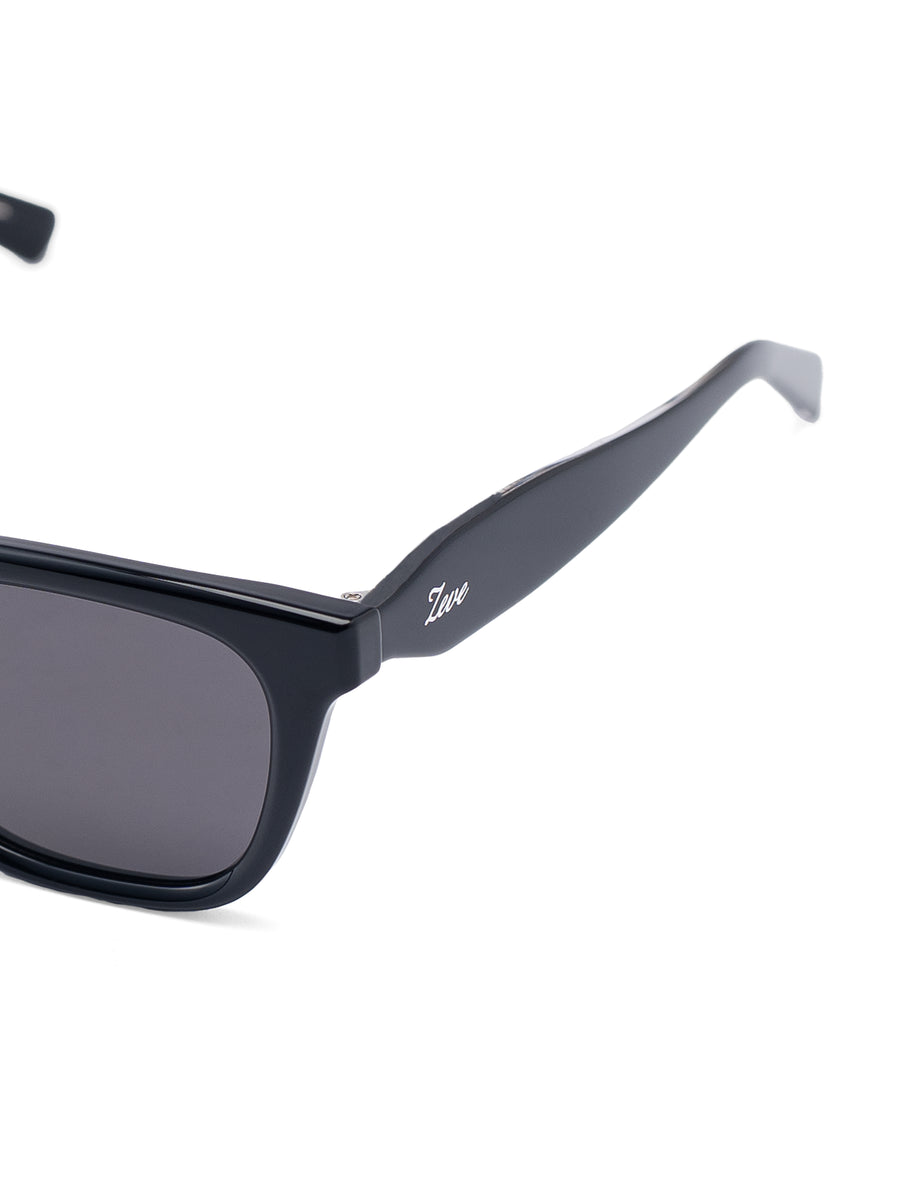 LogoErosSunglassesBlackGrey - Zeve