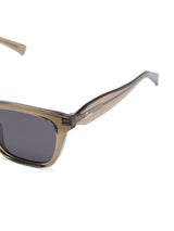 LogoErosSunglassesTransparentDeepGreenGrey - Zeve